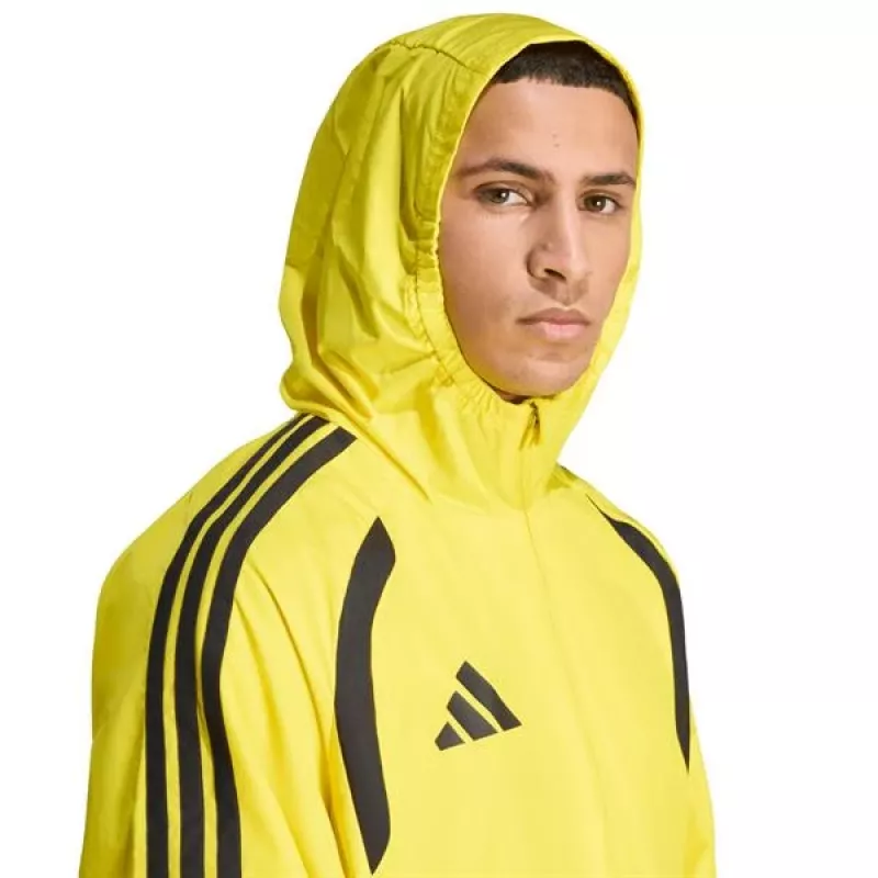 adidas Tiro 26 Competition All Weather vīriešu jaka dzeltena M
