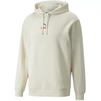 Puma vīriešu Better Hoodie TR Pebble Beige pullover ar savelkamu kapuci un ķengura kabatu