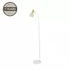 DAVI ML68915-1 grīdas lampa 40W E27 melna/pelēka