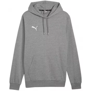 PUMA Team Goal Casuals Hoody Medium Grey vīriešu regulāra piegriezuma pulovers