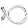 WANTEC eGlow UTP CAT6a patch vads, 0,5m, balts
