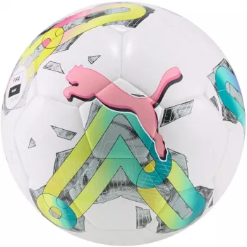 Puma Orbita 4 HYB FIFA Basic futbola bumba balta-zaļa-rozā 83781 01 4