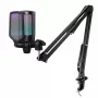 FIFINE A6T AMPLIGAME USB RGB kondensatora studijas mikrofons - Melns