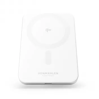 Vonmählen Evergreen Mag Magnētiskā Powerbank 5000 mAh Balta