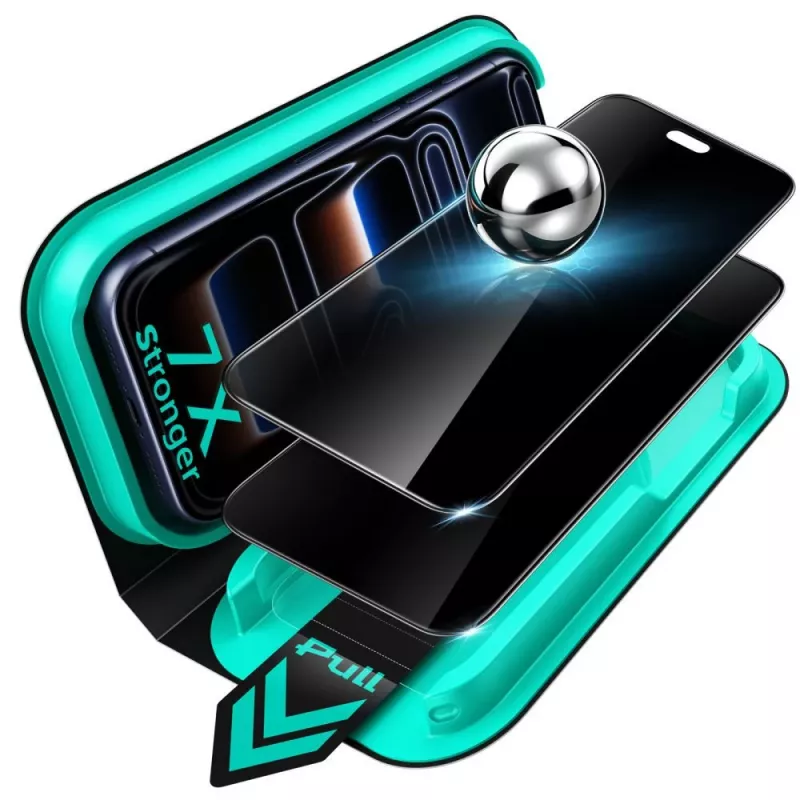 ESR UltraFit Armorite Privātuma rūdītais stikls iPhone 18 Pro Max (2 gab.)