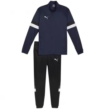 PUMA Team Rise vīriešu treniņtērps Navy Blue Black S 658653
