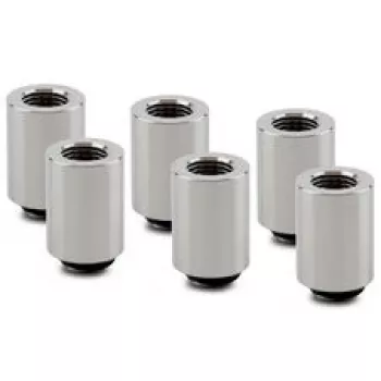 Thermal Grizzly DeltaMate Extender Fitting MF28 - spīdīgs niķelis, 6 iepakojums