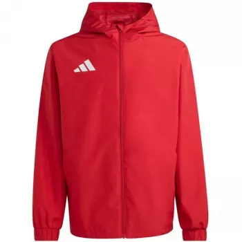 adidas Entrada 26 All Weather vīriešu jaka sarkanā krāsā XL