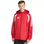 adidas Tiro 26 League vējjakas vīriešiem, sarkana, S izmērs