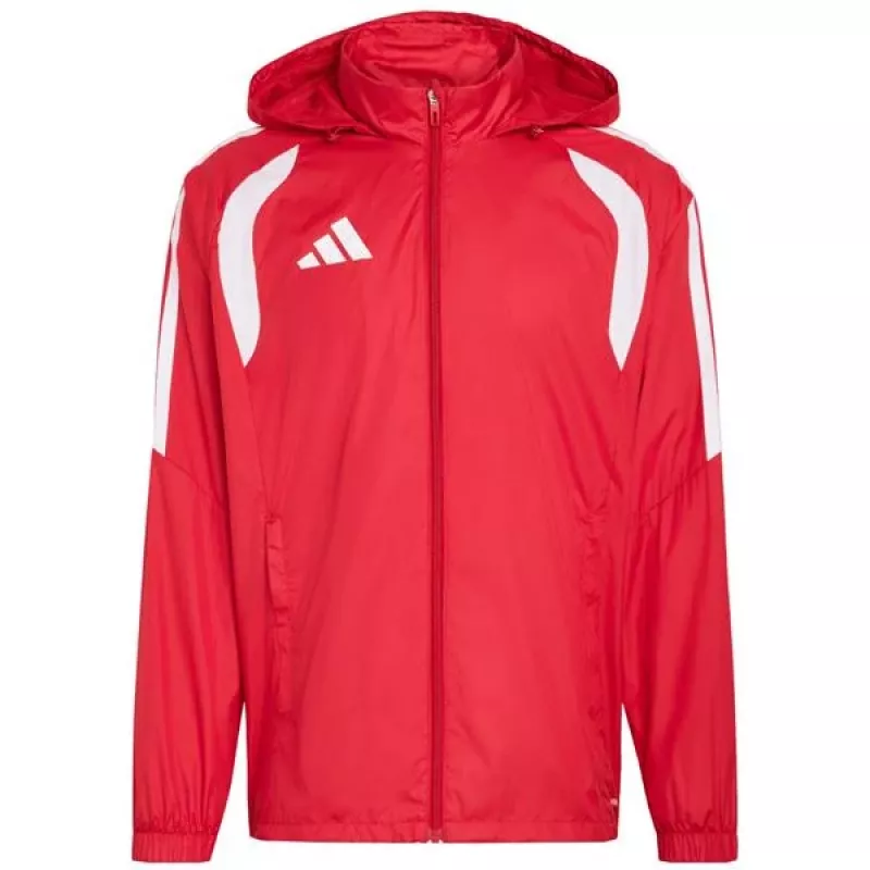 adidas Tiro 26 League vējjakas vīriešiem, sarkana, S izmērs