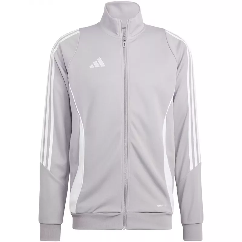adidas Tiro 24 Treniņkrekls Medium Grey Heather/Black XL Vīriešu sporta krekls