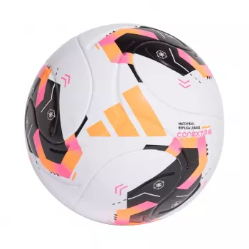 adidas Conext 26 League futbola bumba 5. izmērs balta/melna/saules oranža KE5865