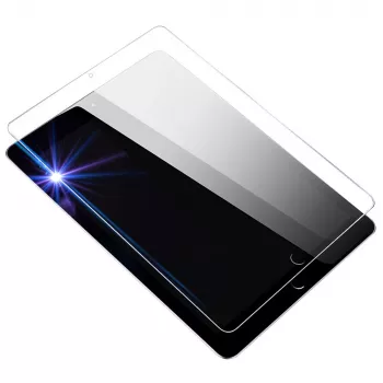 MRDISC rūdīta stikla ekrāna aizsargs Apple iPad 10.2 (10. paaudze, 2022) 256GB LTE – 9H cietība, HD caurspīdīgs, pret skrāpējumiem, oleofobs, bez burbuļiem, 2.5D noapaļotas malas