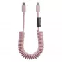 Native Union Pop Cable USB-C uz USB-C 1.2m 60W pīts kabelis - Candy