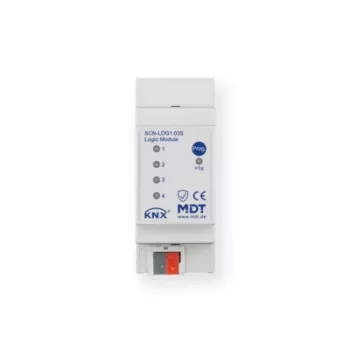 MDT KNX Logic modulis 2TE REG Secure, 200 loģikas bloki, DIN sliede, KNX Secure