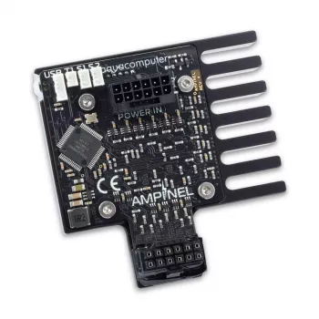 Aqua Computer AMPINEL 12V-2x6 GPU jaudas pārvaldības modulis, 650 W, OLED, RGBpx - Type B