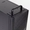 SilverStone RAC-CF4-440 4 kanālu ventilatora regulators, 5,25 collu nodalījumam, 30W uz kanālu, melns