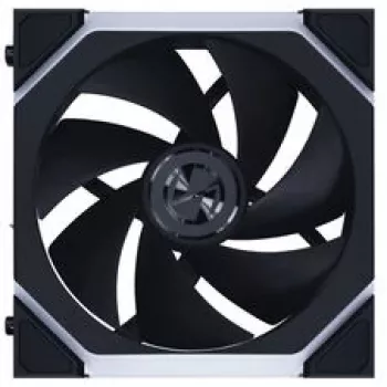 Lian Li UNI FAN SL FLEX Wireless ARGB 120 mm PWM korpusa ventilators - 3 komplekts, melns, reversā lāpstiņa