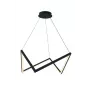 Luminaire Pendant 40W LED 2400LM matēti melns piekaramais gaismeklis