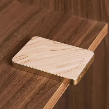 BURGA magnētiskā 5000 mAh ārējā baterija Full Glam zelta