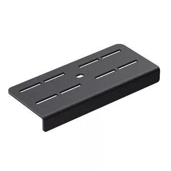 VIRPIL Controls Krēsla stiprinājuma pagarinājuma plāksne, 140mm - Melna