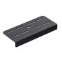 VIRPIL Controls Krēsla stiprinājuma pagarinājuma plāksne, 140mm - Melna