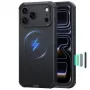 ESR Cyber Tough MacSafe macīgais vāciņš iPhone 17 Pro Max / 18 Pro Max - Melns