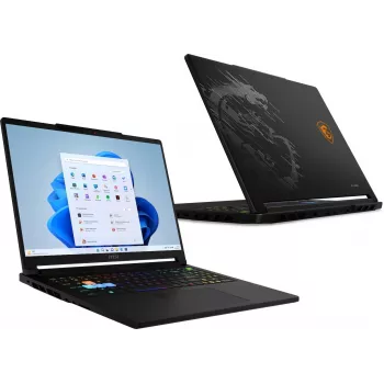 MSI Raider 16 Max HX B2WI-228PL - 16 collu QHD+ 240Hz spēļu klēpjdators - Intel Core Ultra 9 275HX, 32GB DDR5, 1TB SSD, RTX 5080, Windows 11 Home