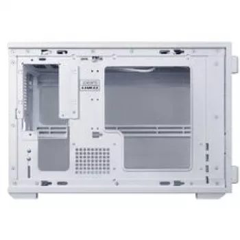 Lian Li DAN Cases B4 Wood Edition Micro-ATX korpuss - dižskābardis, balts