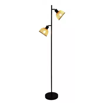 Grīdas lampa Corbo 2xE27 Bamboo