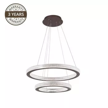 Piekares lampa Rich 19111-M 63W LED hromēta