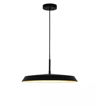 Piekaramais LED gaismeklis Cup D45cm 2700K melns