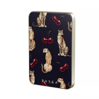 Burga Magnetic 5000 mAh Cougar Gold bezvadu barošanas banka