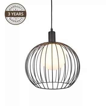 Inkin P15322A-D30 20W G9 piekaramā lampa, hroms un stikls, griestu apgaismojums