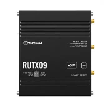 Teltonika Networks RUTX09 (UK) LTE Cat 6 izturīgais maršrutētājs