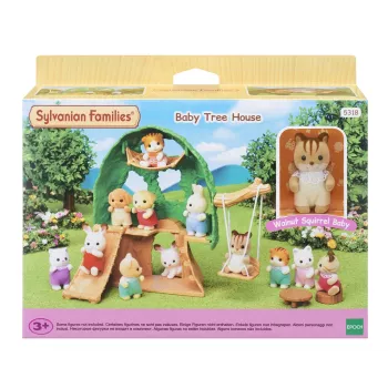 Sylvanian Families Baby Adventure Treehouse rotaļu komplekts