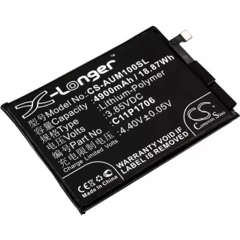 Cameron Sino 5000 mAh Li-Polymer akumulators ASUS Zenfone Max Pro M1/M2 (C11P1706, 0B200-02870200, CS-AUM100SL)