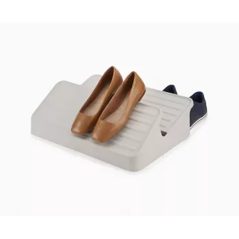 Joseph Joseph Shoe-In Large Space-saving Ecru Apavu plaukts