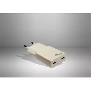 Inter-Tech PSU PD-2136 USB-C sienas lādētājs 36W plāns melns