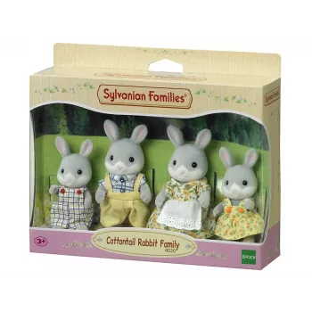 EPOCH Sylvanian Families Cottontail Rabbit Family