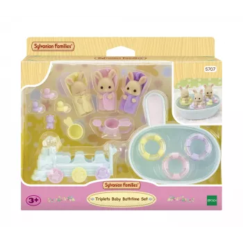 Sylvanian Families Milk Rabbit Bathroom Rotaļu komplekts