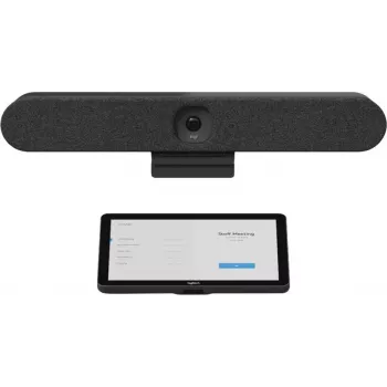 Logitech Tap IP Appliance Room Solutions Huddle + Small Rooms - video konferenču komplekts ar Rally Bar Huddle un Tap IP