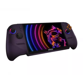 MSI Claw 8 EX AI+ CG3EM-046PLY 8 inch FHD 120Hz spēļu rokas konsole - Intel Core Ultra 9 185U, 32GB LPDDR5X, 2TB SSD, Wi-Fi 7, Windows 11 Home, Melna