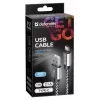 Defender USB-A uz Lightning kabelis 1,0 m 2,1 A balts