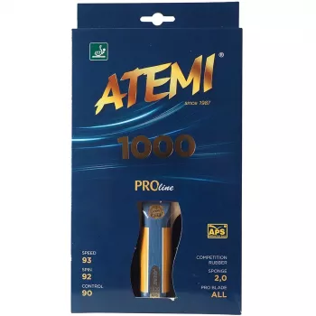 Atemi 1000 Pro anatomiskais galda tenisa raketes