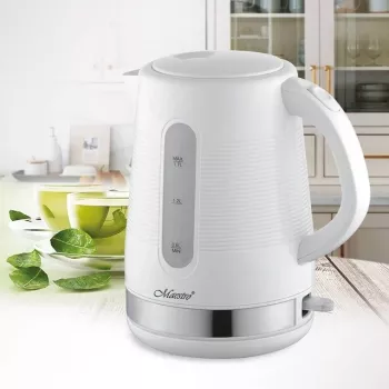 Maestro MR-035-WHITE Tējkanna 1,7L 2200W Balta Plastmasa