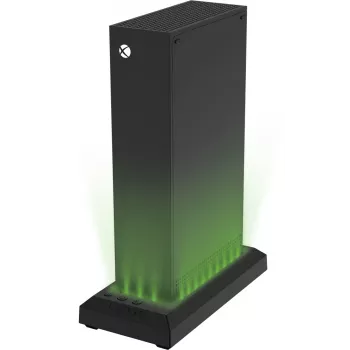 Venom krāsu mainīgais LED statīvs PS5 - melns