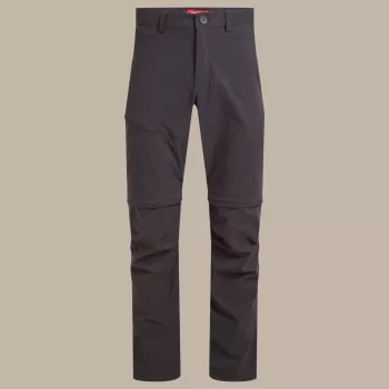 Craghoppers NosiLife Pro Convertible Trousers III - Black Pepper, L izmērs