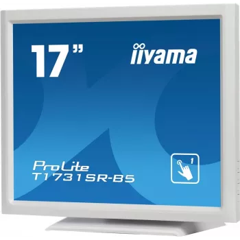 Iiyama ProLite T1731SR-W5 17 inch SXGA 5:4 5-vadu pretestības skārienjūtīgais LED monitors, melns