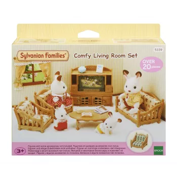 EPOCH Sylvanian Families Landhaus Wohnzimmer - Lauku mājas viesistabas mēbeļu komplekts